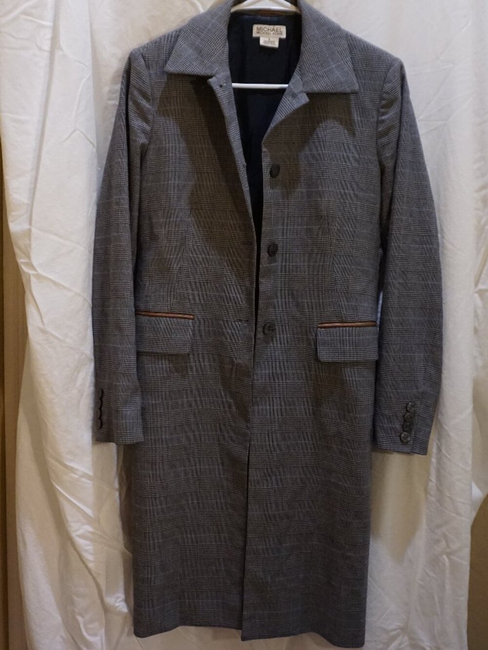 MICHAEL Michael Kors Plaid Coat
